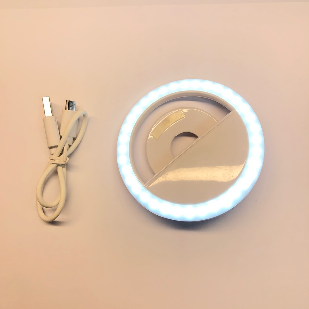 Clip On Ring Light - White - Picture 8 of 11